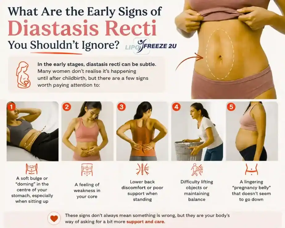 What Are the Early Signs of Diastasis Recti You Shouldn’t Ignore Royal Leamington Spa?