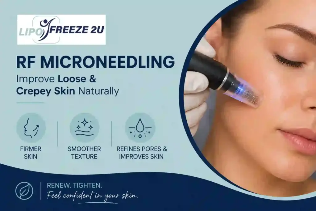 Can RF Microneedling Help Improve Loose and Crepey Skin Royal Leamington Spa?
